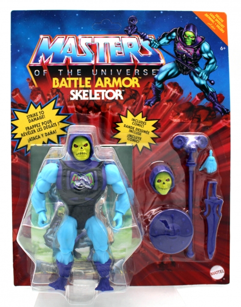 Masters of the Universe Origins "Battle Armor" Skeletor 14 cm Deluxe Actionfigur von Mattel